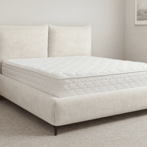 מיטה זוגית מעוצבת עם ארגז מצעים דגם כלנית