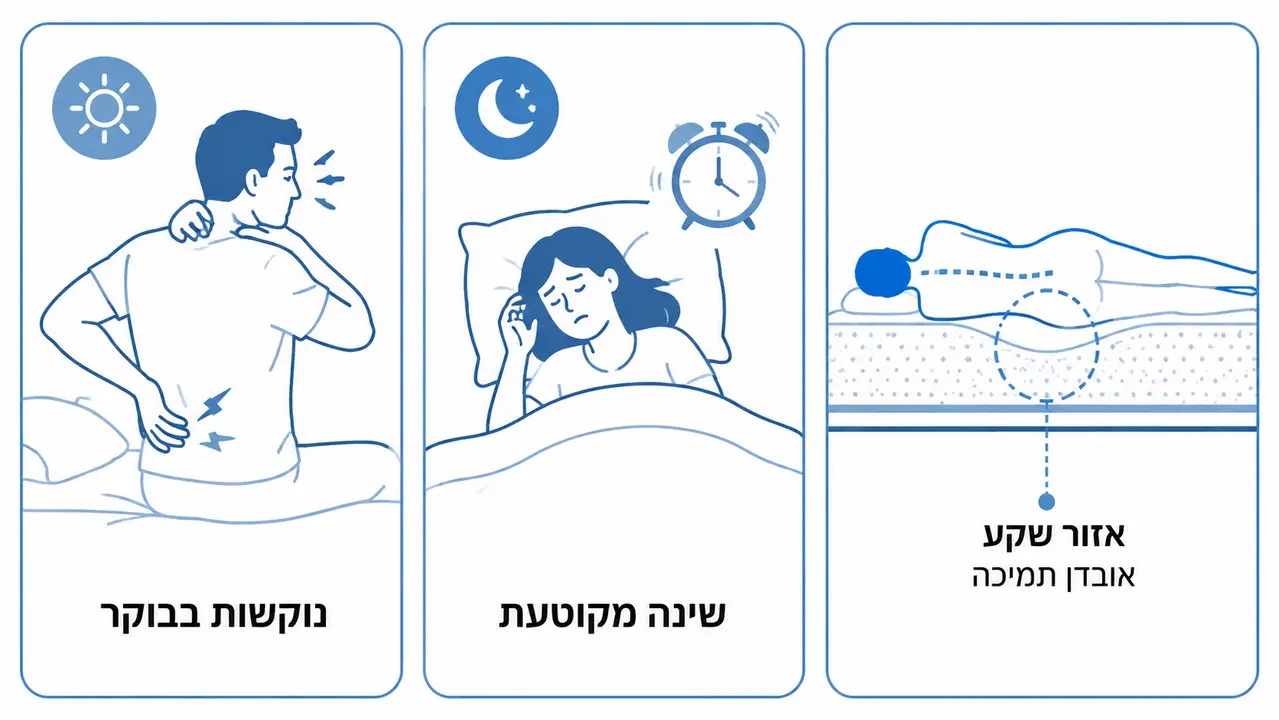 איך יודעים שהגיע הזמן להחליף מזרון לטקס