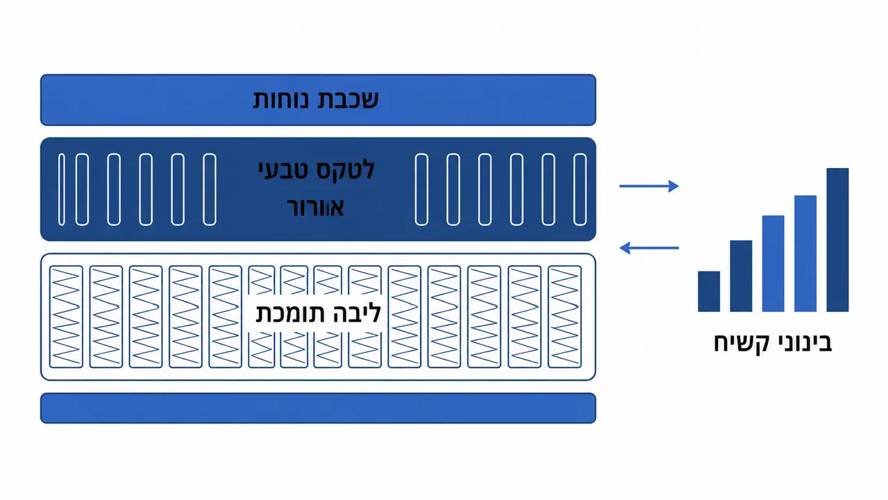 כל מה שחשוב לדעת על מזרון לטקס להריון