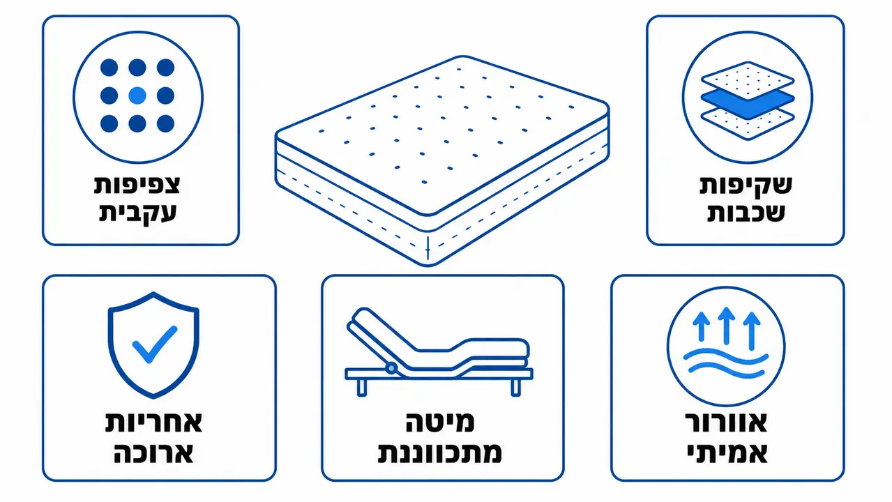 איך מזהים מזרון לטקס פרימיום בפועל
