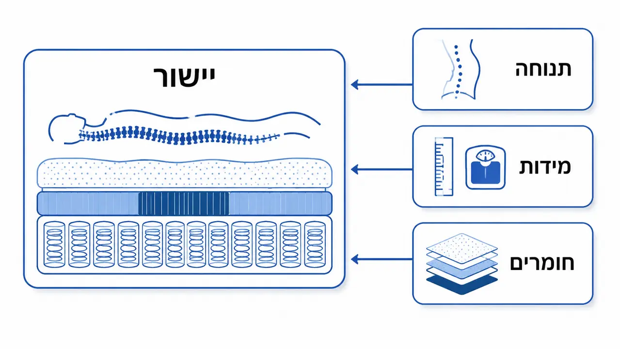 סיכום, המפתח לשינה עמוקה ונטולת כאבים