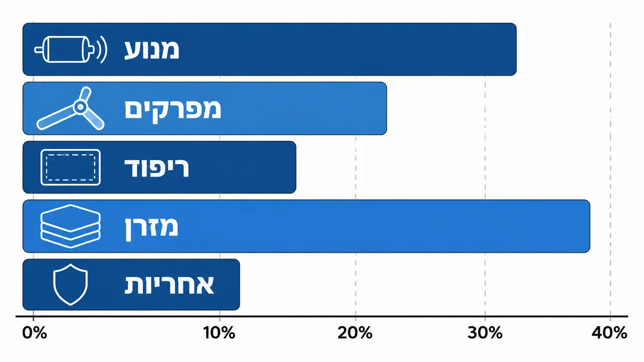 גורמים שמשפיעים על מחיר מיטה מתכווננת לגיל השלישי