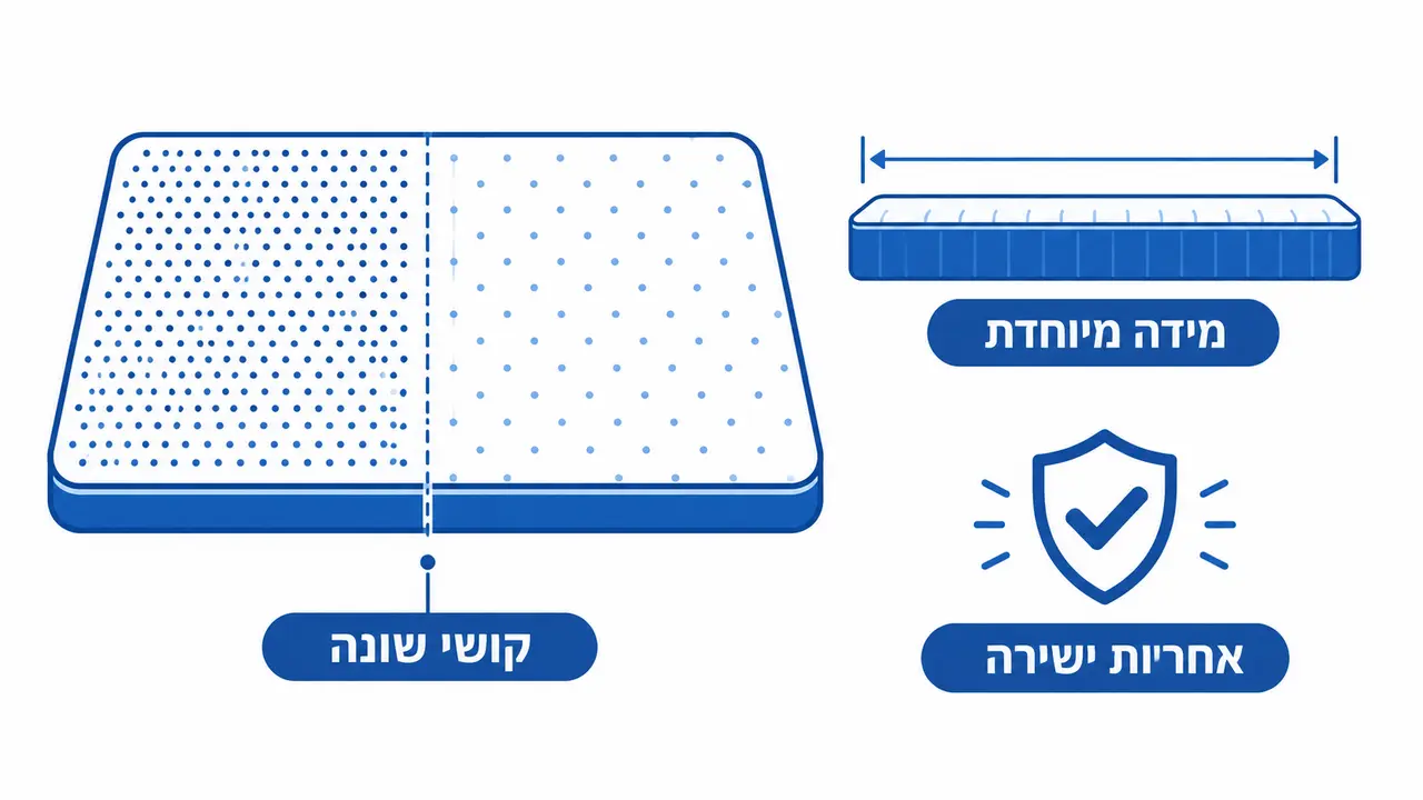 למי מזרון מיוצר בישראל מתאים במיוחד